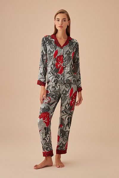 SUWEN Lupine Masculine Pajama Set