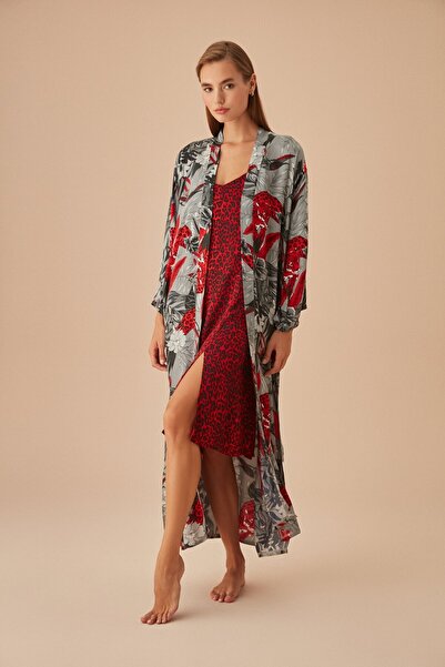 SUWEN Rochie lungă Lupin