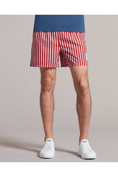 Skechers shorts hot sale mens red