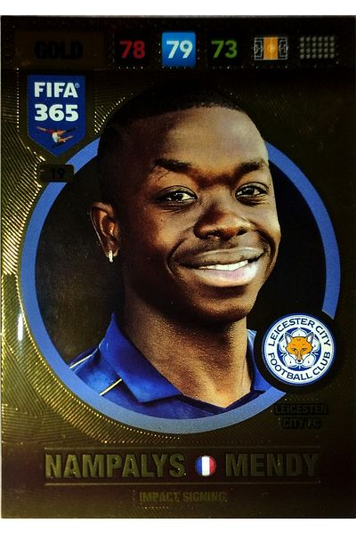 Panini NAMPALYS MANDY GOLD CARD