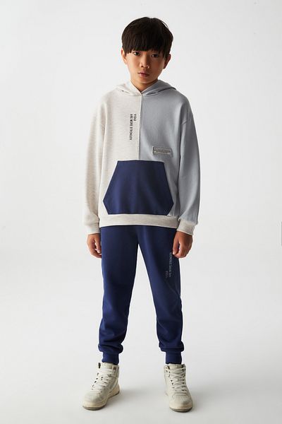 nk kids NK KİDS 65312 BOY'S DARK BLUE PERFORMANCE PANTS