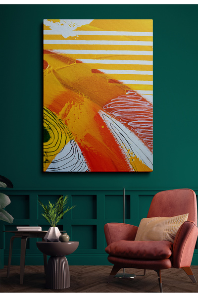 HOMEPACK Ζωγραφική σε καμβά Τοίχος Μονό Καμβάς Ζωγραφική Boho Classic Modern ...