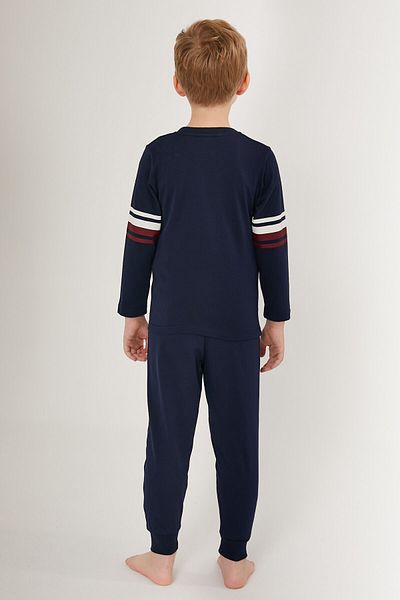 U.S. Polo Assn. US Polo Assn1537 Ohio Boy's Long Sleeve Pajamas Set