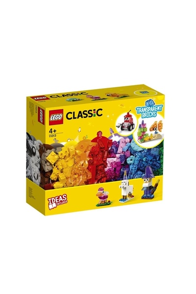 LEGO 11013 Classic Creative Transparent Bricks 500 Pieces