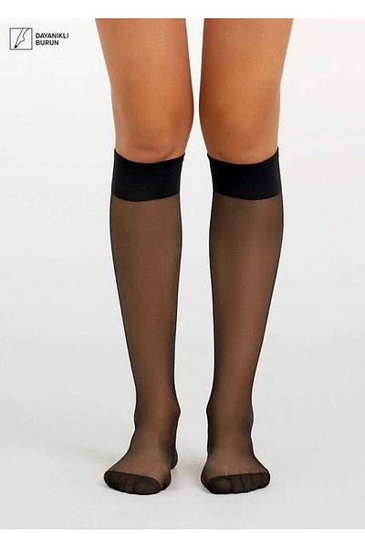 SUWEN Knee High 15 Denim Socks