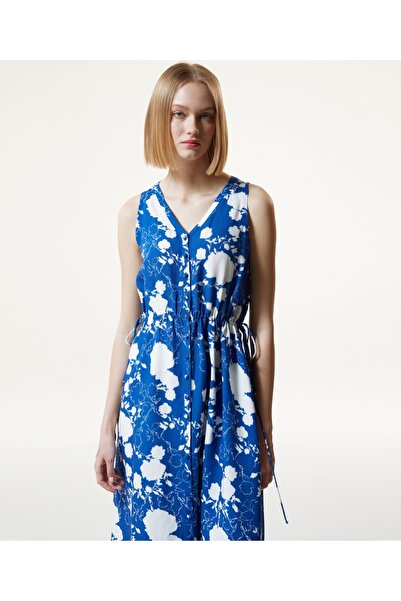 Machka Adjustable Waist Shirt Dress