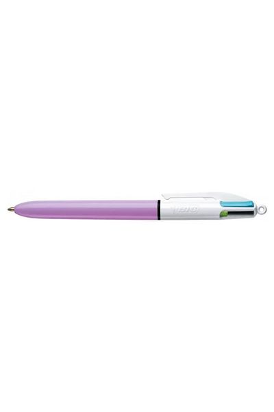 Bic 4 Colors Fun Body Lilac Ballpoint Pen