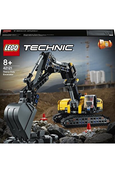 LEGO Technic Ağır Yük Ekskavatörü 42121; 2'si 1 Arada Model Yapım Seti (569 Parça)