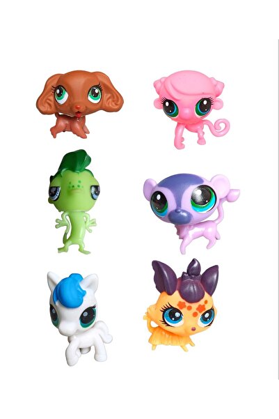 PopŞeker لعبة مينيس من ليتلست بيتس شوب، 6 قطع، الطراز الرابع لعائلة مينيس