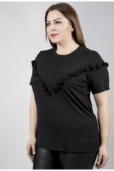 MYLİNE Tricou cu ciucuri