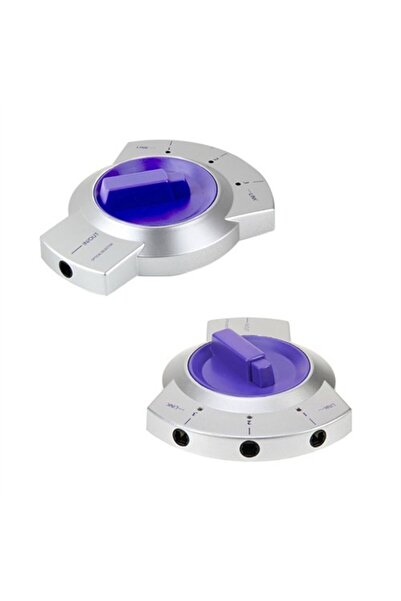 KEEPRO مقبس مقسم تبديل Toslink البصري Ti-mesh إلى 3 X Toslink Jack Bi Directional Selector