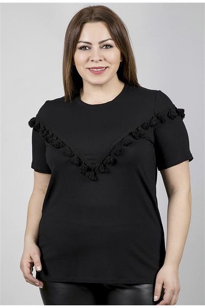 MYLİNE Tricou cu ciucuri