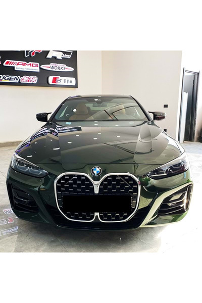 Furens Bmw G22-g23-g26 4 Serisi Batman Yarasa Ayna Kapağı Piano Black Abs Pla...