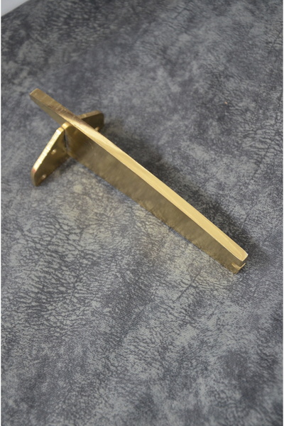 BafArt 4 Adet Metal Gun Model 18 Cm Altın Renk Mobilya Ayağı