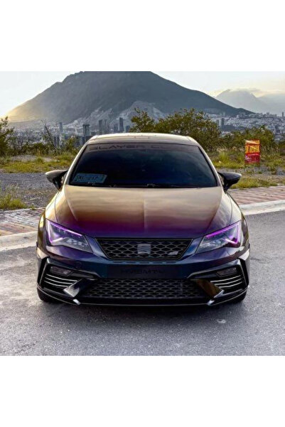 Furens Seat Leon Mk3 Mk3.5 Batman Yarasa Ayna Kapağı Piano Black Abs Plastik