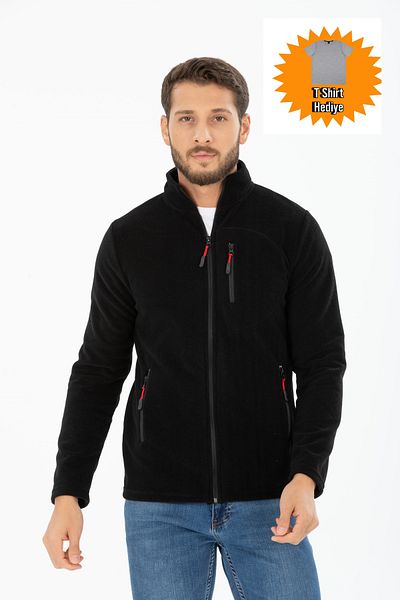 Four Man Ανδρικό μπλουζάκι Fleece Jacket Δώρο