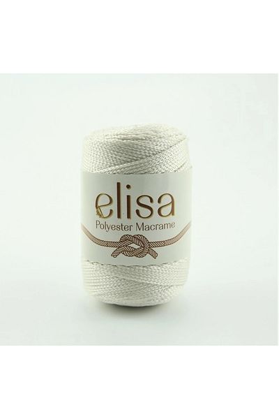 Yumuşakkeçe Σχοινί μακραμέ πολυεστέρα Elisa 3 mm Συσκευασία 6 τεμαχίων