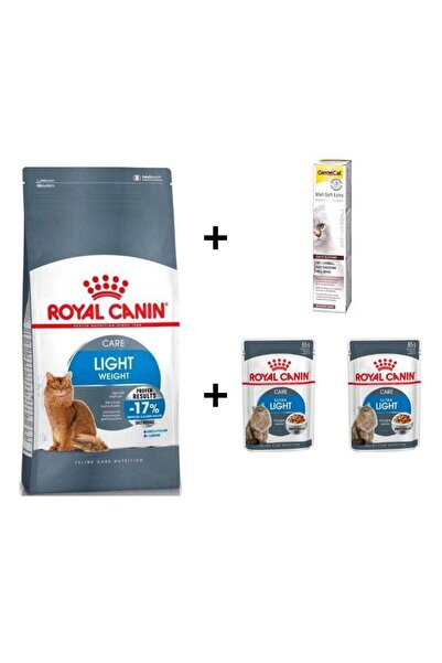 Royal Canin Light Weight Kedi Maması 1,5 Kg + 2 Adet RC Yaş Mama 85 gr + 20 g...