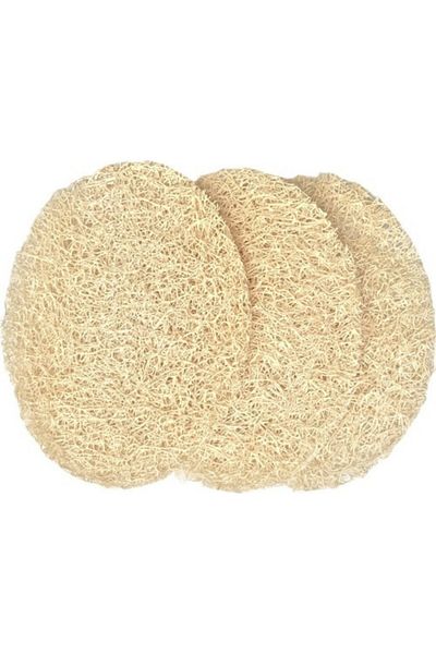 ERATOS 3-Piece Disc Gesichts Pumpkin Washcloth Bath Washcloth|Bath Scrub| Peeling|