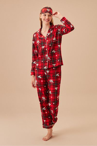 SUWEN Set de pijamale masculine Koalina