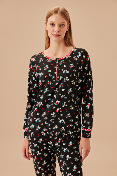 SUWEN Хрусткий піжамний комплект