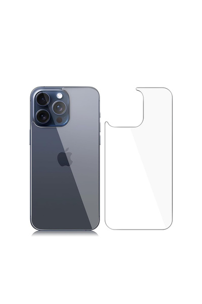 Microcase Iphone 15 Pro Max Arka Kapak Için Tempered Glass Cam Koruma - Al3270
