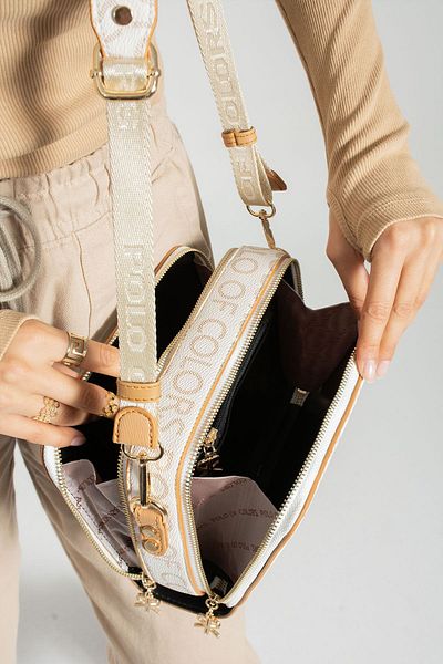 YOGII Model Saldus Curea încrucișată pentru femei Accesoriu din piele Geantă de umăr și de mână Design elegant