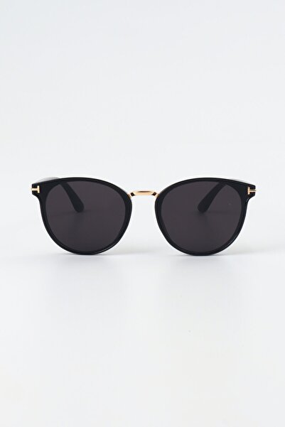 Kapin Mabel Oval Güneş Gözlüğü - Siyah