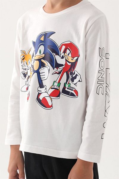 ROLY POLY Sonic Boy's Pajama Set Cream L1683-3