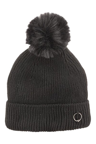 MİNİKO KİDS KİTTİ 23140-03 ДІВЧИНКА 9-15 РОКІВ ШАПКА З ПУХНАСТИМ КРЮКОМ