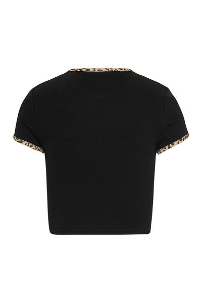 Tommy Jeans Crew Neck Black Women's T-Shirt DW0DW16506BDS