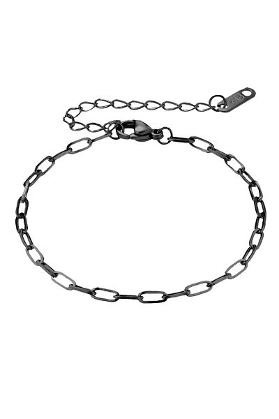 Heideman Gliederarmband Lana schwarz farben Basic