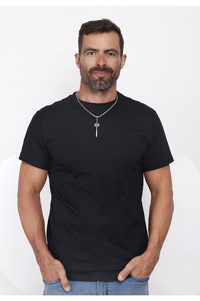 KUZZOI Anhänger Herren Schwert Symbol 925 Silber