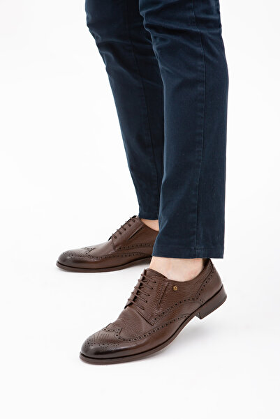 Tamer Tanca Erkek Hakiki Deri Klasik Ayakkabı 183 22056 K Erk Ayk Y22