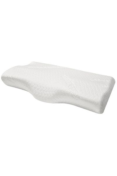 beddo ™ Bamboo Series| Cradle| Orthopedic| Visco Pillow| White| Standard Size| 56cm*34cm*11cm-8cm