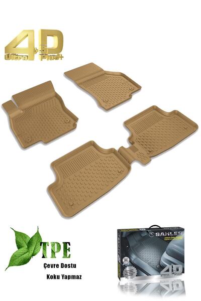 Sahler Renault Megane 2 Sedan 2003-2008 Uyumlu Bej 4.5d Paspas