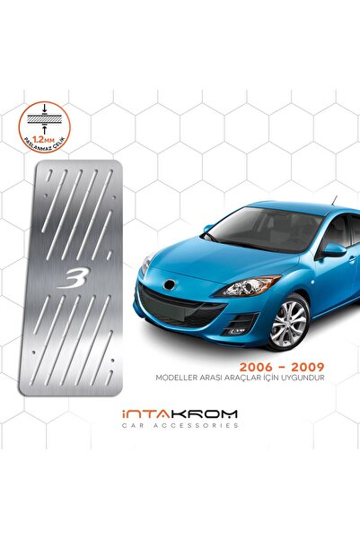 İntachrom Mazda 3 Krom Ayak Dinlendirme Pedalı 2006-2009