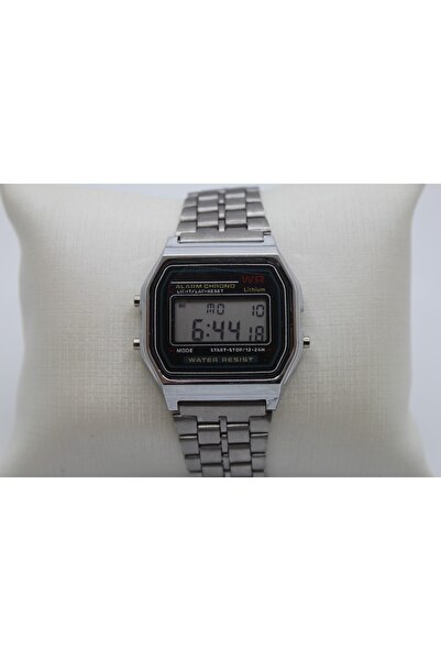 Brality Unisex Dijital Retro Kol Saati-- Dijital Saat 1987 Retro Dijital Silv...