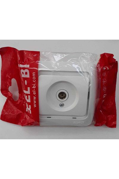 ELBİ Elbi Tuana White TV Socket - Transitional