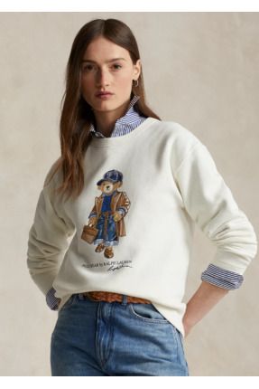Ralph Lauren Polo Bear Cotton Blend Sweatshirt Fiyat Yorumlar Trendyol