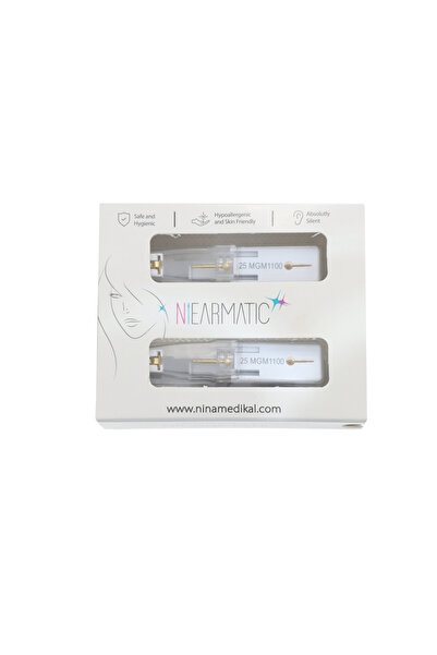 nina Niearmatic Gold Top Kulak Delme Aparatı Ve Küpesi Mini 3mm