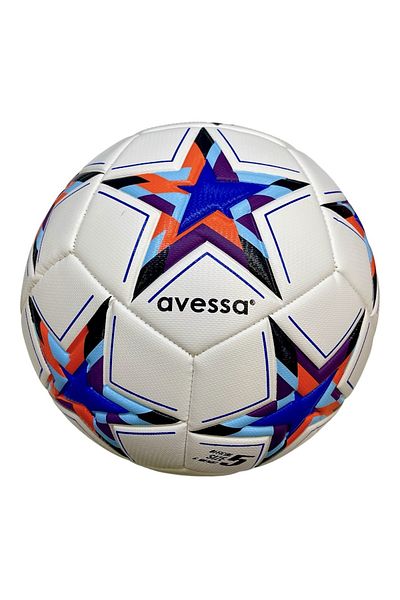 AVESSA كرة القدم FT-800 ذات 4 أرضيات صلبة مبطنة، كرة مطابقة 420 جرام