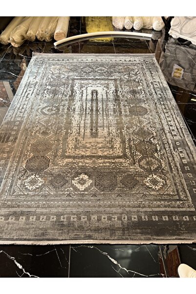 ELEXUS HALI 3773 Koyu Gri Salon Halısı