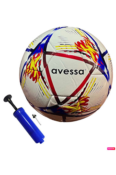 AVESSA كرة قدم FT-150 3 بطانة مخيطة آليًا 338 جرام رقم 5 كرة مطابقة ميدانية +...