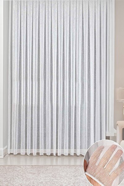 Perde Gold Perde Şantuk Tül Perde 1.3 Sık Pile