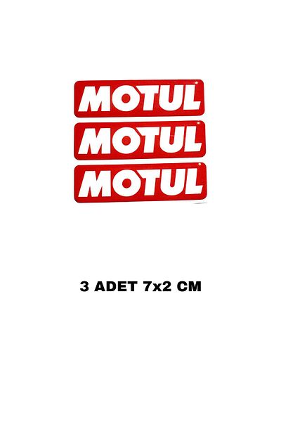 Fatih Motul Drop Sticker 3d 3 Pieces