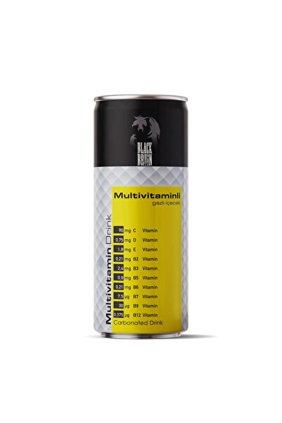 Black Bruin Enerji İçeceği Multivitamin 250 ml 24 Adet
