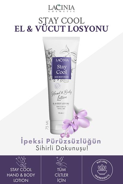 Lacinia STAY COOL - 75 ml Hand and Body Lotion