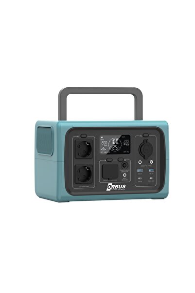 ORBUS 600W/512 Wh TAŞINABİLİR LİTYUM ENERJİ İSTASYONU