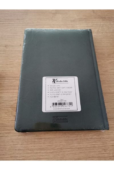 KESKİN COLOR Keskin Color 16x24 Daily Thermo Leather Agenda 2024